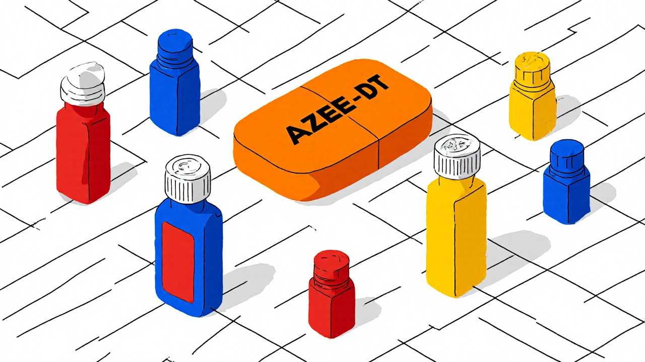 Azee DT (Azithromycin) vs Alternatives: Benefits, Drawbacks & Best Use Cases